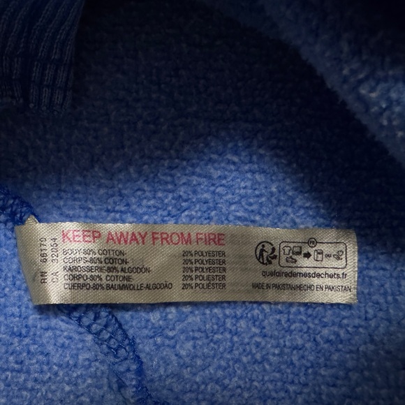 We the Free Free People Camden Cozy Super Oversized Sweatshirt In Blue - Picture 11 of 12